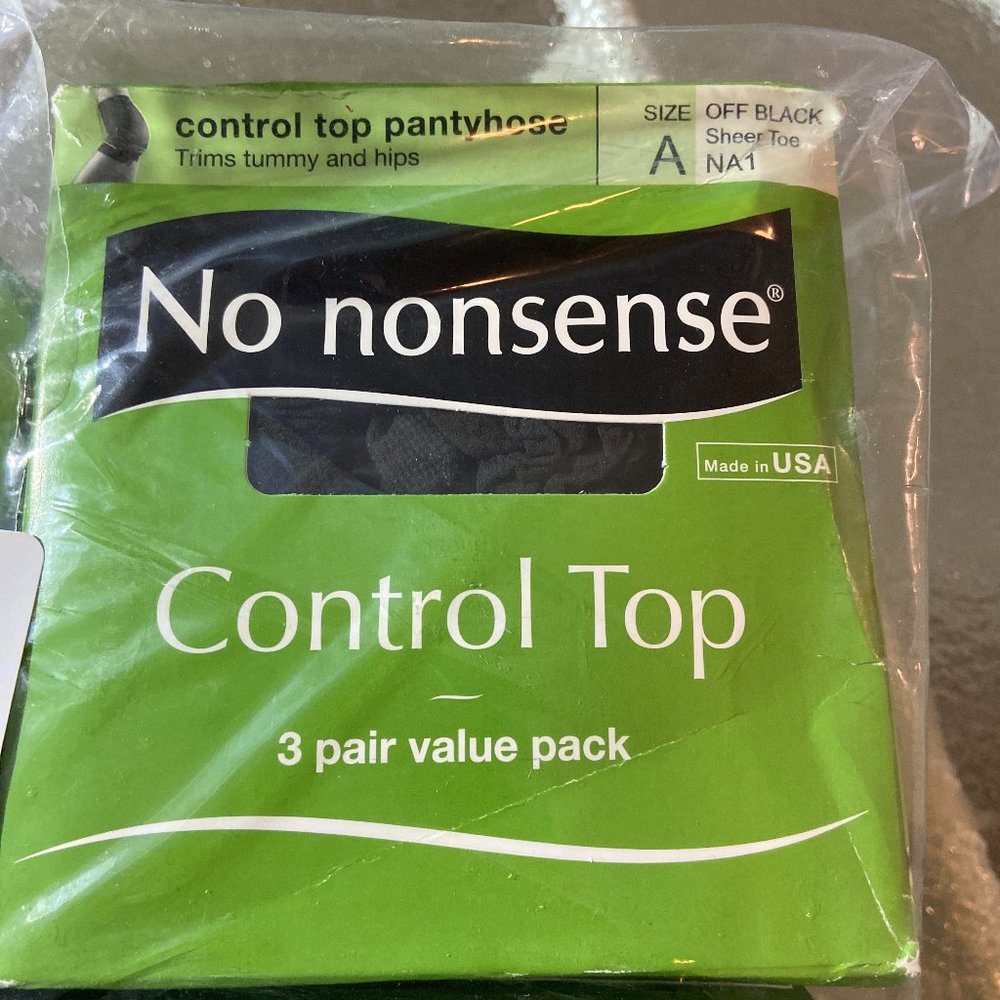 No Nonsense Women's Control Top Pantyhose